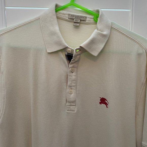 Burberry Brit Mens Polo Shirt Knit Size M - Picture 1 of 6